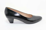 dyva Escarpins Cuir Noir T38,5 TBE made in Italie