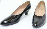 dyva Escarpins Cuir Noir T38,5 TBE made in Italie