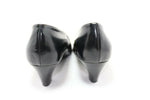 dyva Escarpins Cuir Noir T38,5 TBE made in Italie