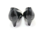 dyva Escarpins Cuir Noir T38,5 TBE made in Italie