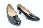 dyva Escarpins Cuir Noir T38,5 TBE made in Italie