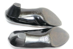dyva Escarpins Cuir Noir T38,5 TBE made in Italie