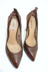 mine de rien Escarpins Cuir Marron T36 TBE