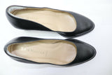 SAN MARINA Escarpins Cuir Noir T37 TBE